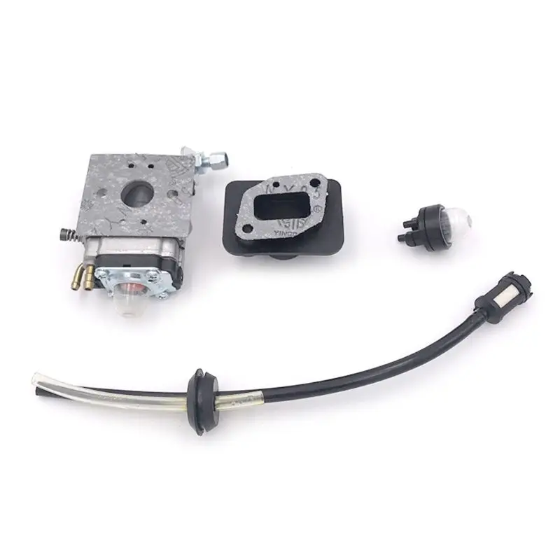 База для карбюратора соединитель впускного коллектора топливного шланга 43cc 52cc 40