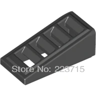 * Кровельная плитка W. Решетка 1x2x2/3*50 шт., сделай сам, развивающие блочные кирпичи, совместимы с другими сборными элементами