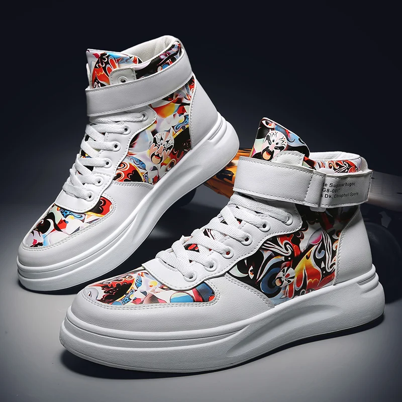 NIKEzi 2020 классические мужские высокие парусиновые туфли для скейтбординга
