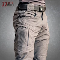 tactical pants men waterproof wear resistant swat combat military trousers male multi pockets climbing joggers mens cargo pants