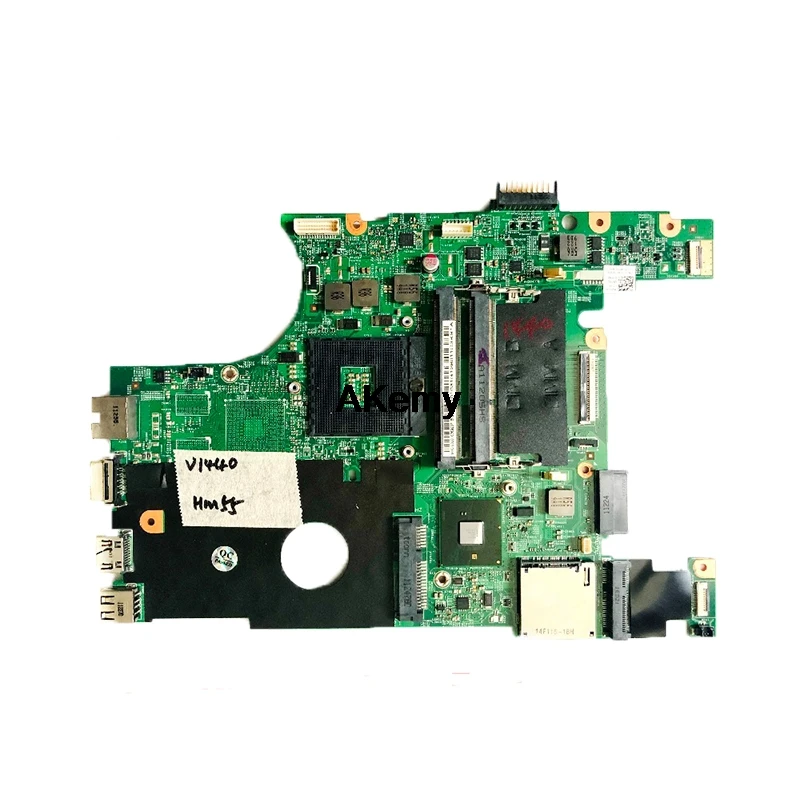 48.4IU03-011 0W1FTK CN-0W1FTK для For DELL Vostro 1440 V1440 Материнская плата ноутбука PGA989 HD7430M 1G HM57 DDR3 100%