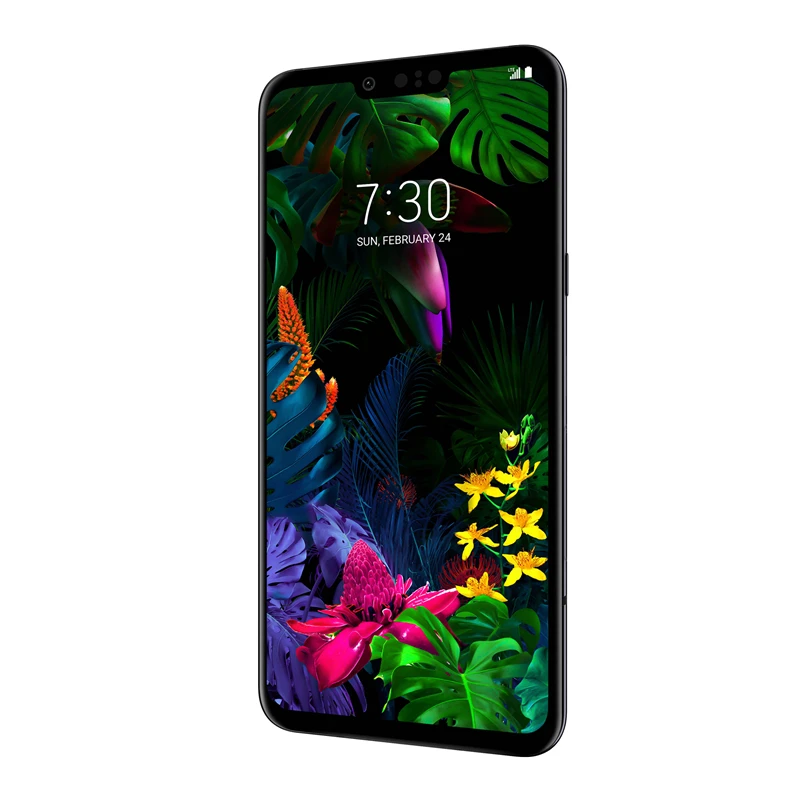 unlocked lg g8 thinq g820n g820um mobile phone octa core 6 1 6gb ram 128gb rom 16mp12mp fingerprint nfc android smartphone free global shipping
