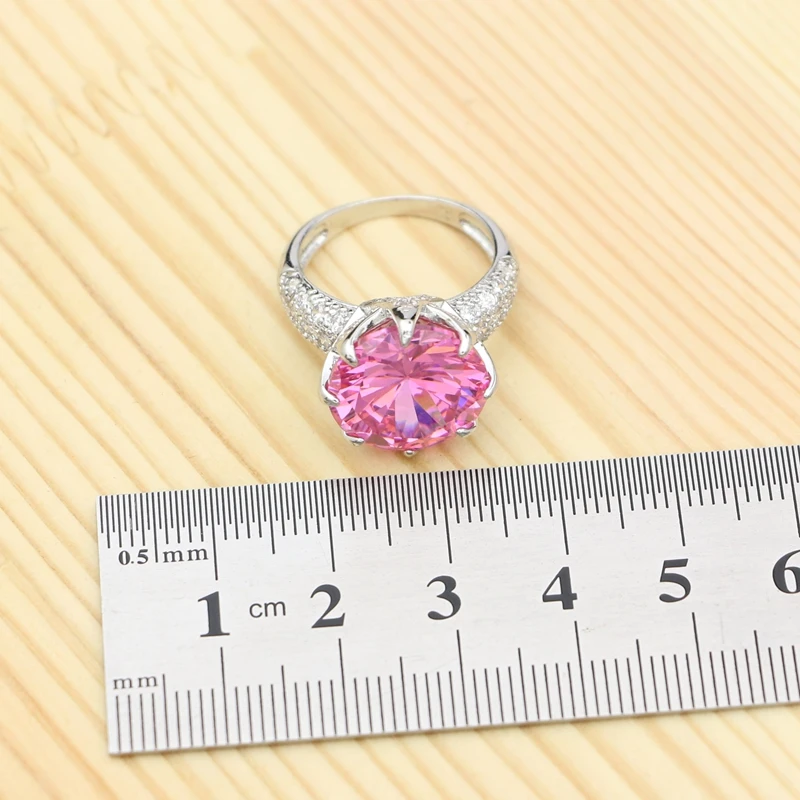 Комплект из кольца браслета и сережек с кулоном|Ювелирные наборы| |