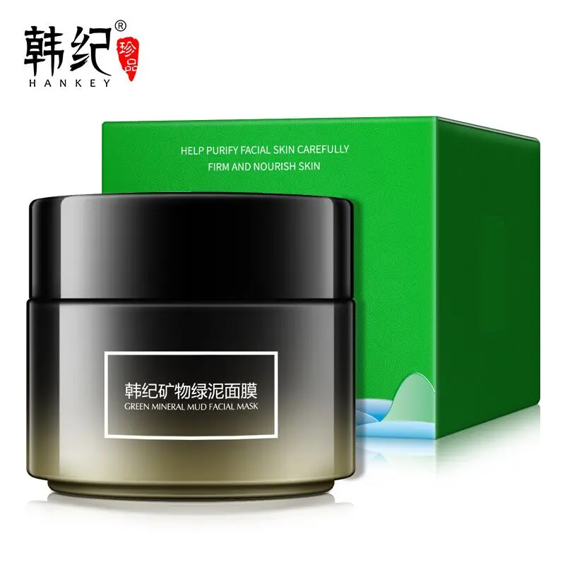 Hankey Mineral RedClay Facial Mask Oil Control Moisturizing Deep Cleansing Shrink Pores Acne Blackhead Removal Sleepmask Skincae | Красота и