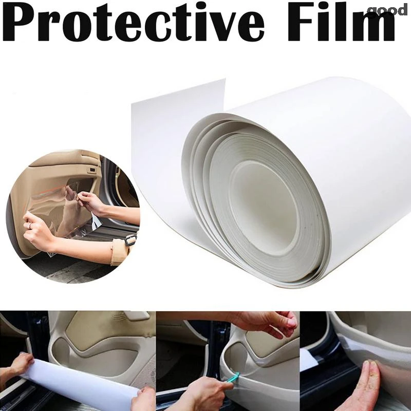 1 рулон Автомобильная защитная пленка против царапин для защиты дверной лампы OPVC
