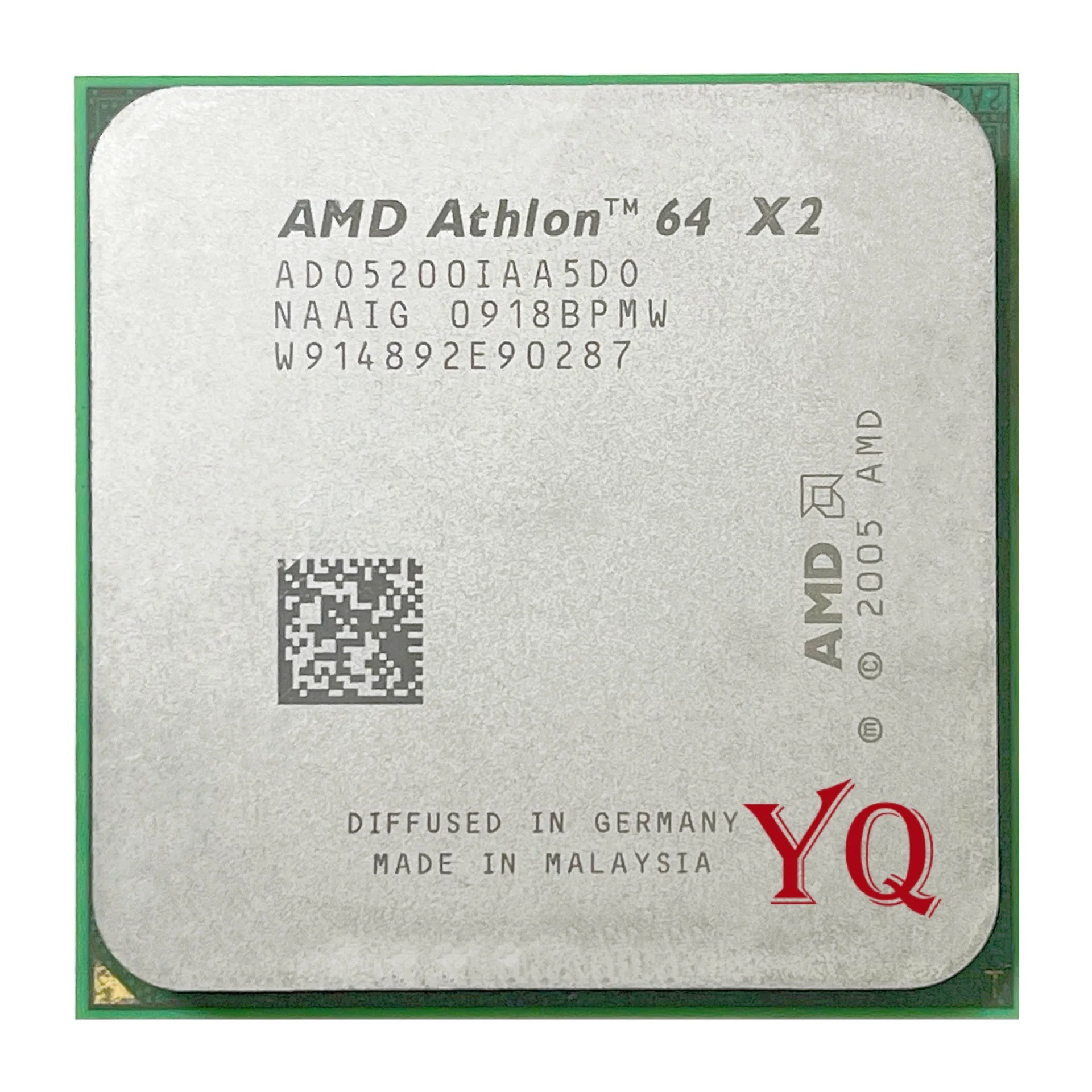 AMD Athlon 64 X2 5200 + 2 7 ГГц двухъядерный процессор ADO5200IAA5DO Разъем AM2|Процессоры| |