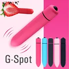 Мини-вибратор-Пуля для вагинального массажа, 10 скоростей, интимные игрушки для женщин игр для взрослых, эротический продукт, Стимулятор клитора
