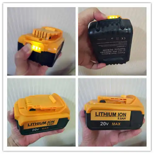 

6000mah 5000mah 4000mah li-ion Battery Replacement for your dewalt DCB200/205/182 18V 20V Tool