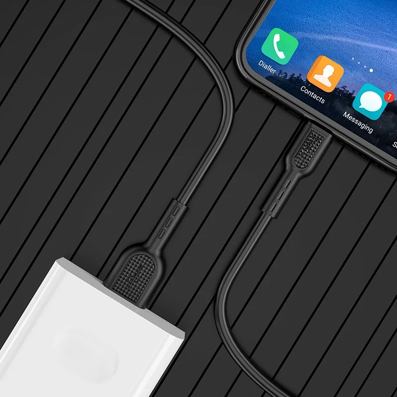 HOCO X33 Surge flash Дата-кабель USB 4A для micro 1м | Мобильные телефоны и аксессуары