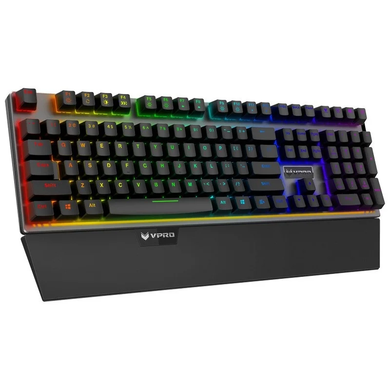 

Rapoo V720 RGB Backlight Mechanical Gaming Keyboard Wired Computer Gaming Keyboard 108 Keys Programmable Keyboard