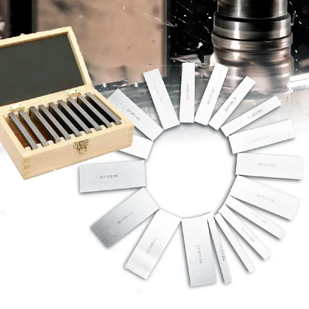 9 пар 18 шт. высокоточные изготовленные параллельные прокладки измерительный блок
