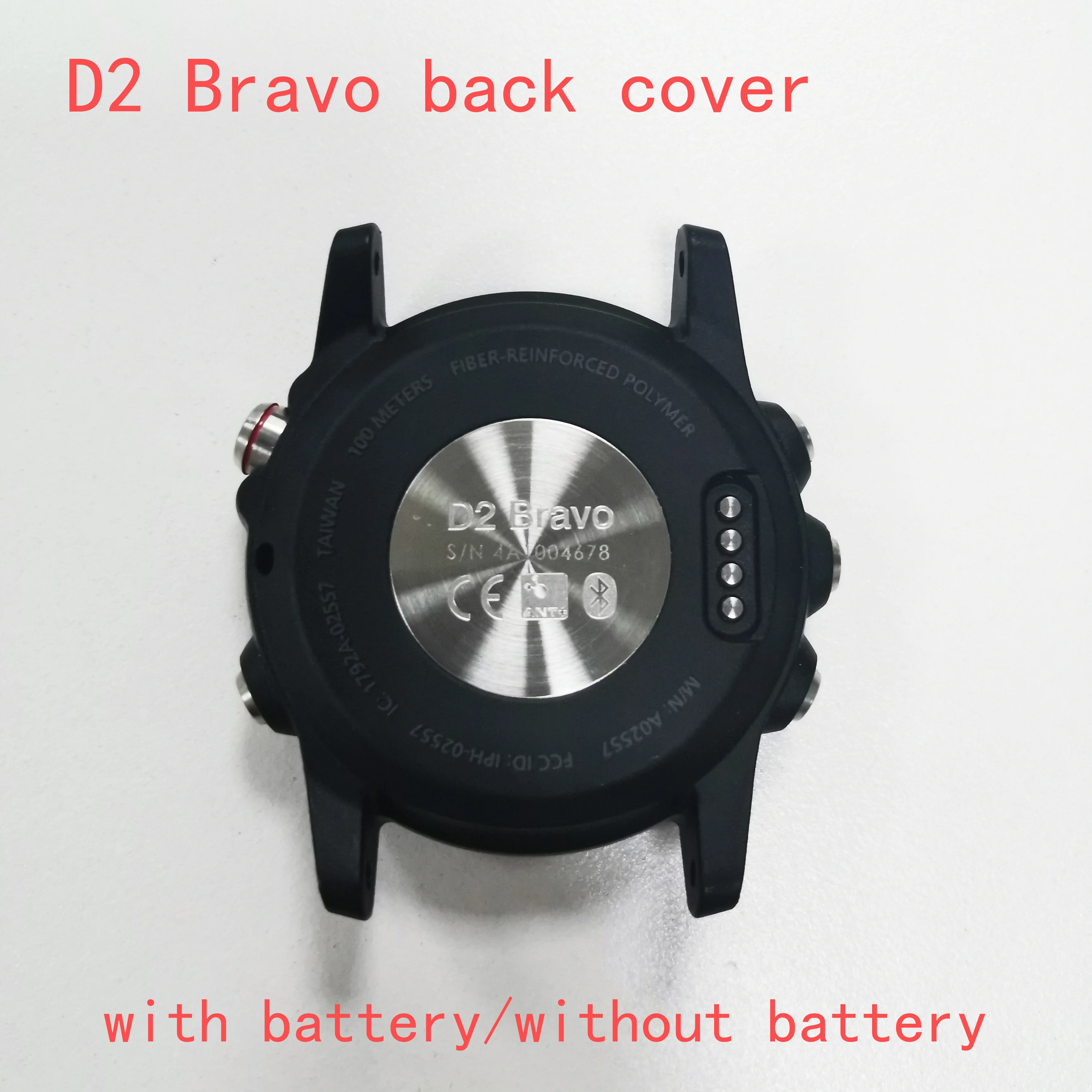 

Задняя крышка с кнопкой для Garmin D2 Bravo без аккумулятора, задняя крышка, многофункциональные спортивные часы, сменная рамка