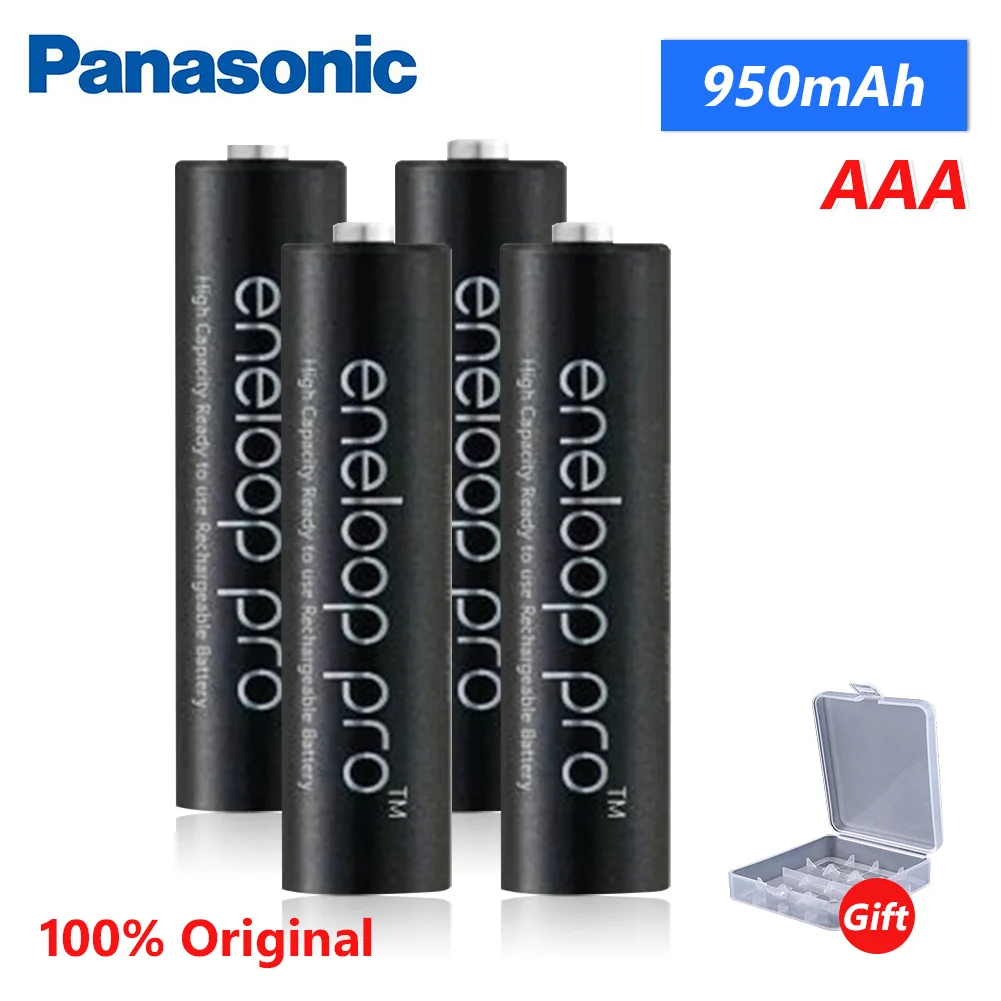 Panasonic Оригинал Eneloop батарея Pro 10440 AAA 950mAh 1 2 V Ni MH игрушка фонарик предварительно