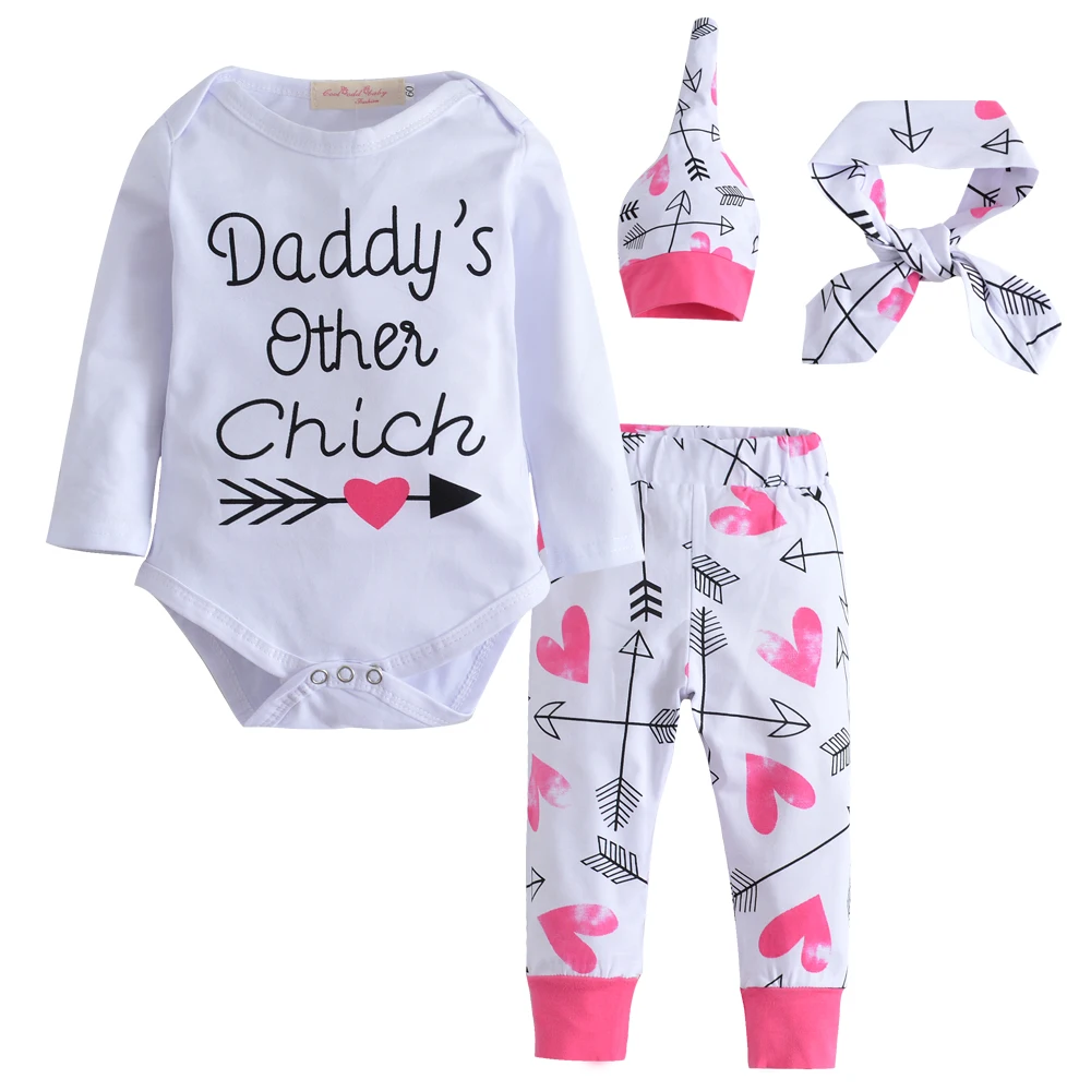 2019 Лидер продаж осенний комплект одежды для маленьких девочек комбинезон с