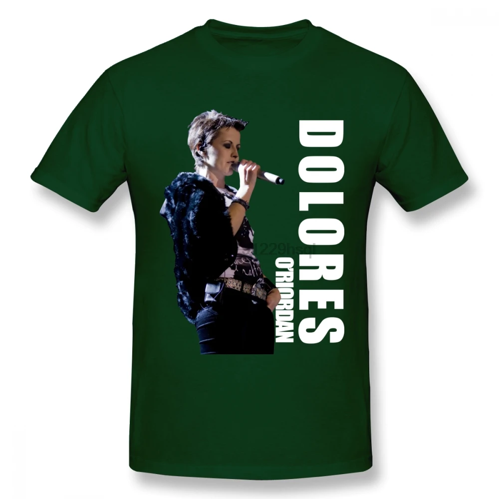 Клюква Долорес о Риордан футболка для мужчин размера плюс 4XL группа Camiseta|Мужские