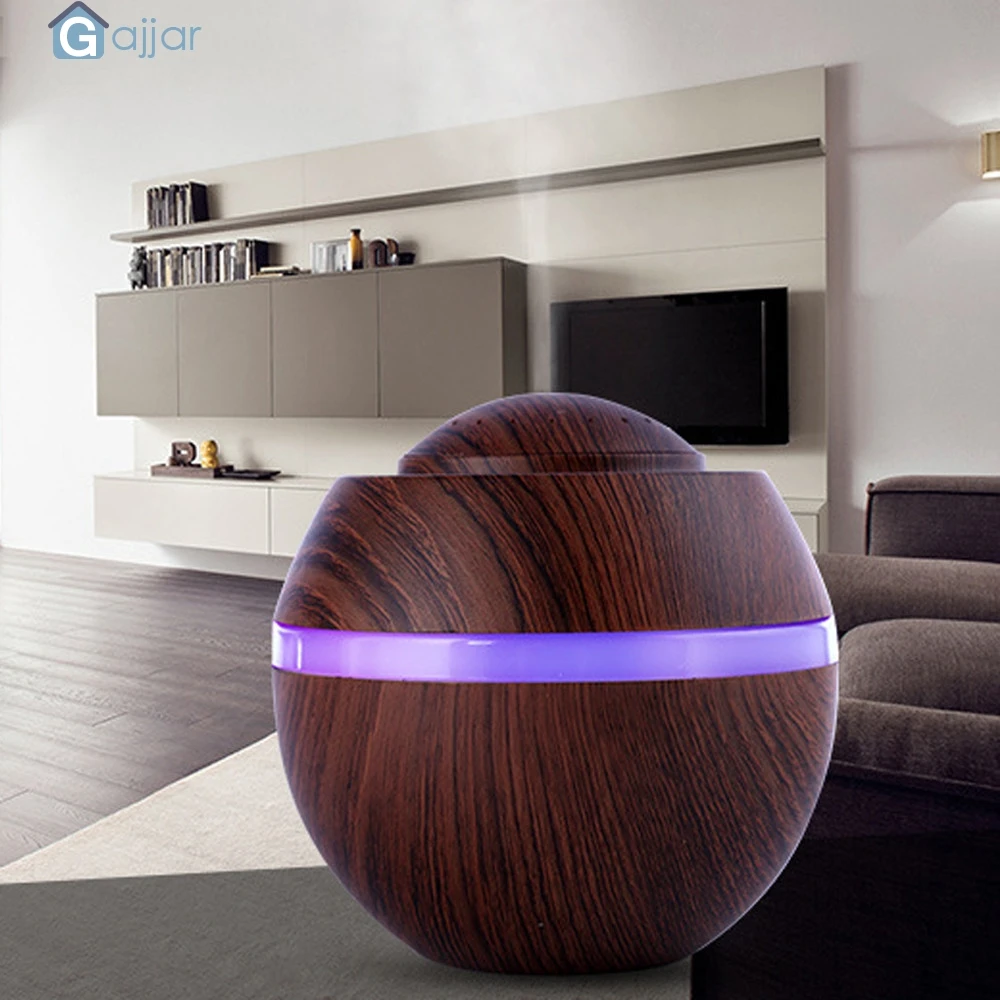 500 мл Новый Деревянный ароматизатор эфирного масла диффузор мини usb