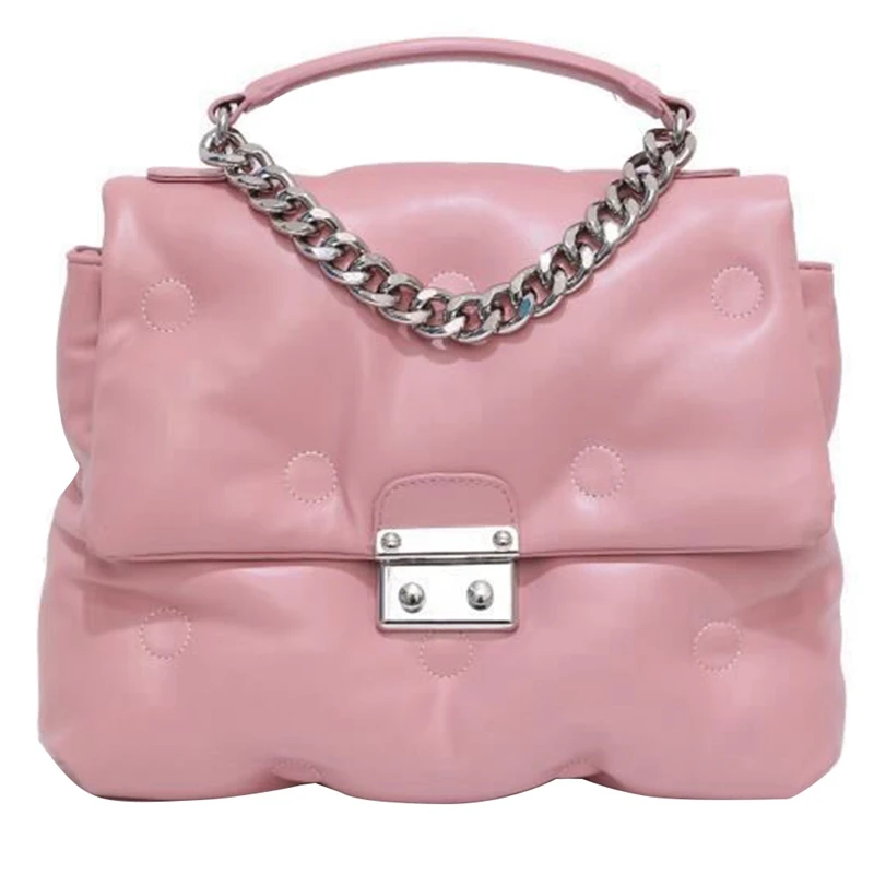 

Ladies Cotton Down Bag Fashion Messenger Bag Handbag Soft Space Cotton One Shoulder Handbag