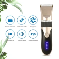 hair clipper home professional trimmer digital usb rechargeable for men cutter cordless barber machine haircut ceramic blade