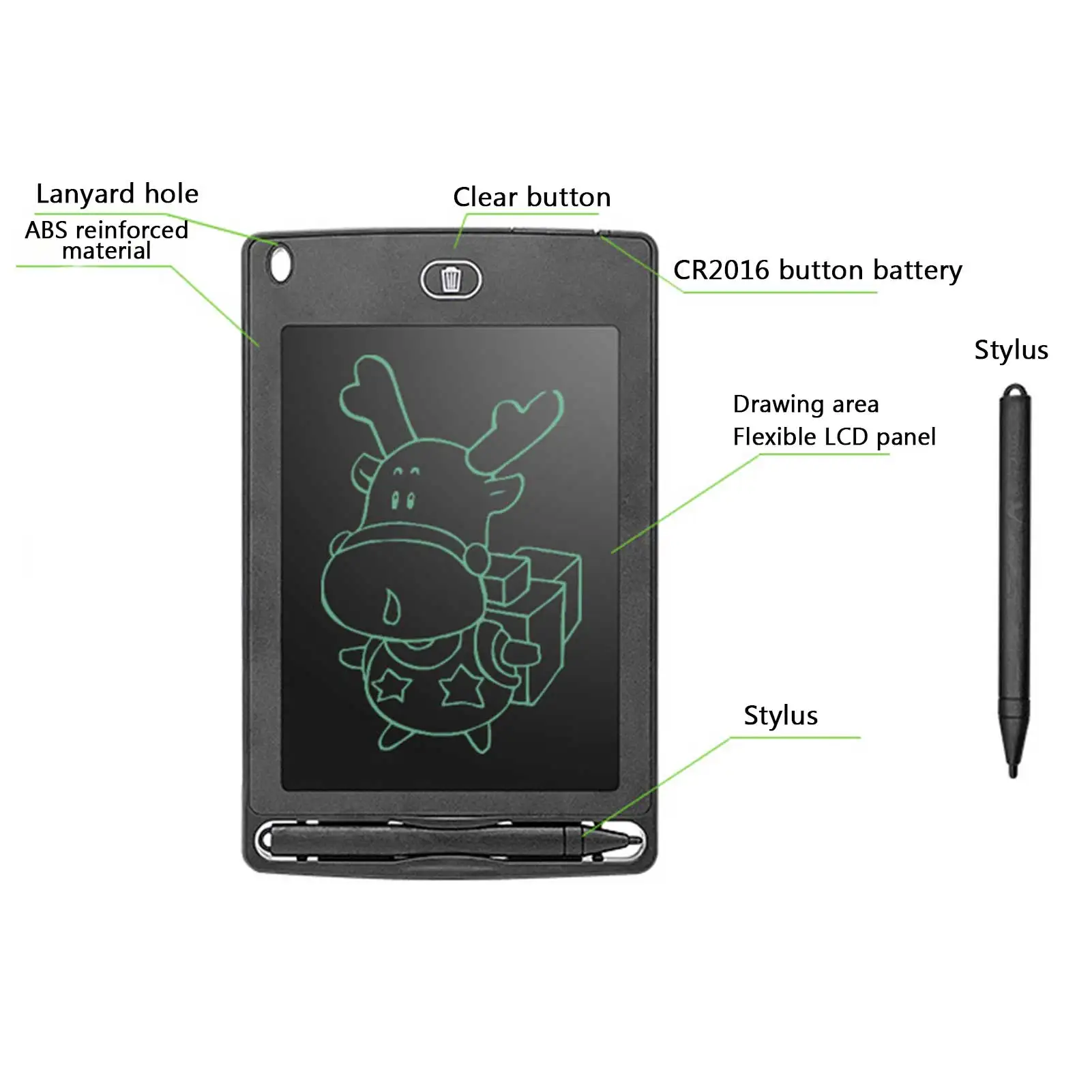 Графический планшет для рисования и письма 4 дюйма|Юный художник| |