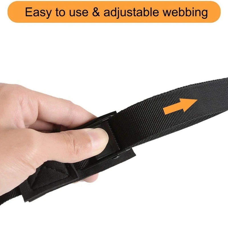 Сверхмощные крепежные ремни регулируемые кулачковые с пряжкой для байдарки