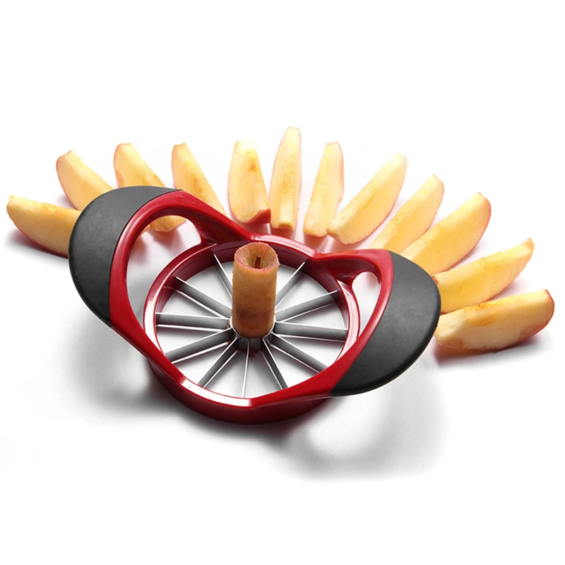 Portable Stainless Steel Fruit Apple Pear Easy Cut Slicer Cutter Divider Peeler Multi-function Eco-Friendly Clean |