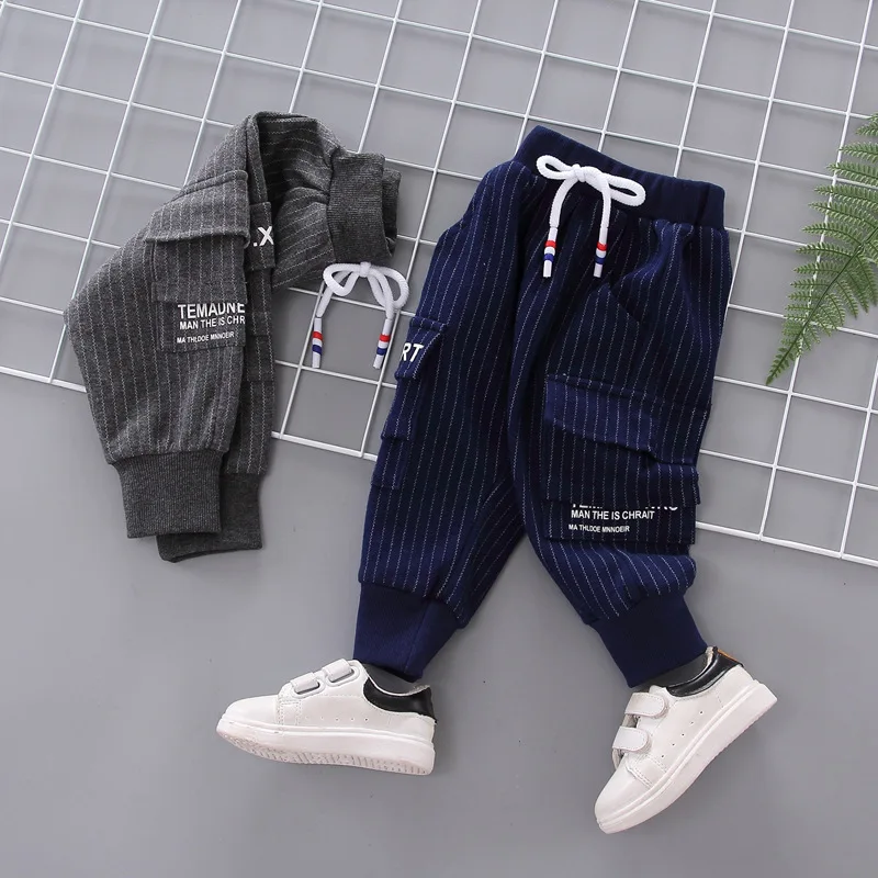 New Children Trousers Spring Autumn Baby Girls Clothing Boys Cotton Casual Pants Toddler Fashion Costume Infant Kids Sportswear | Мать и