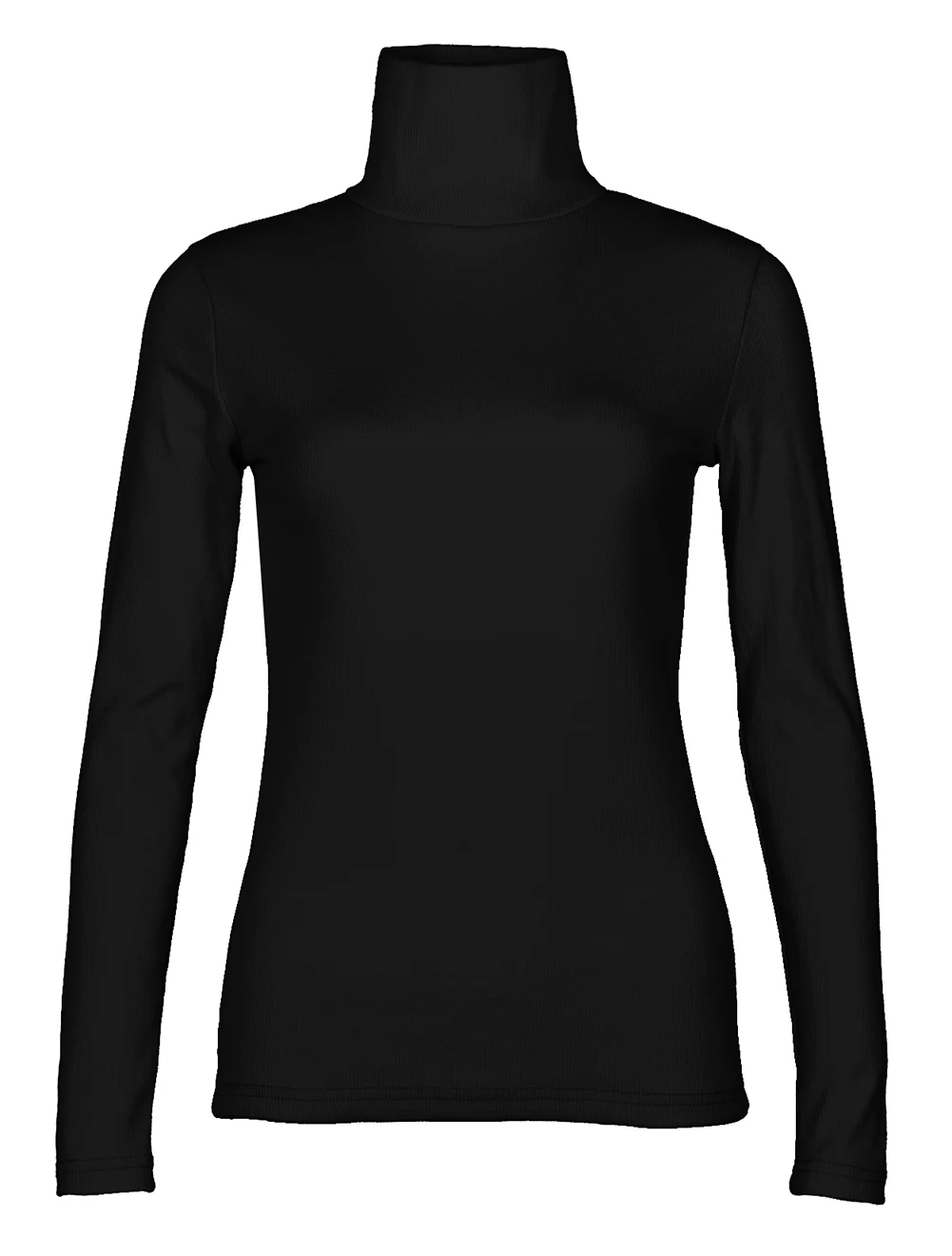 M0243 Black Женский вязаный свитер с высоким воротом и пуговицами, однотонный пуловер, повседневный тонкий офисный женский свитер, вязанный Женский вязаный Топ M0381 - Цвет: M0243 Black