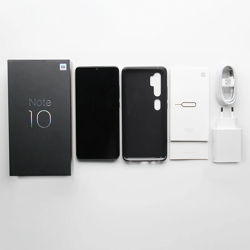 Глобальная версия смартфона Xiaomi Mi Note 10 6 Гб RAM 128 ГБ ROM 108MP Penta Camera 5260 мАч Snapdragon 730G 47