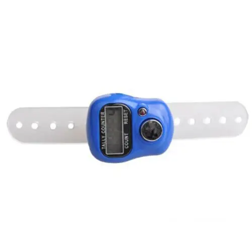 Мини цифровой счетчик пальцев ЖК дисплей Электронный палец ручное кольцо LED