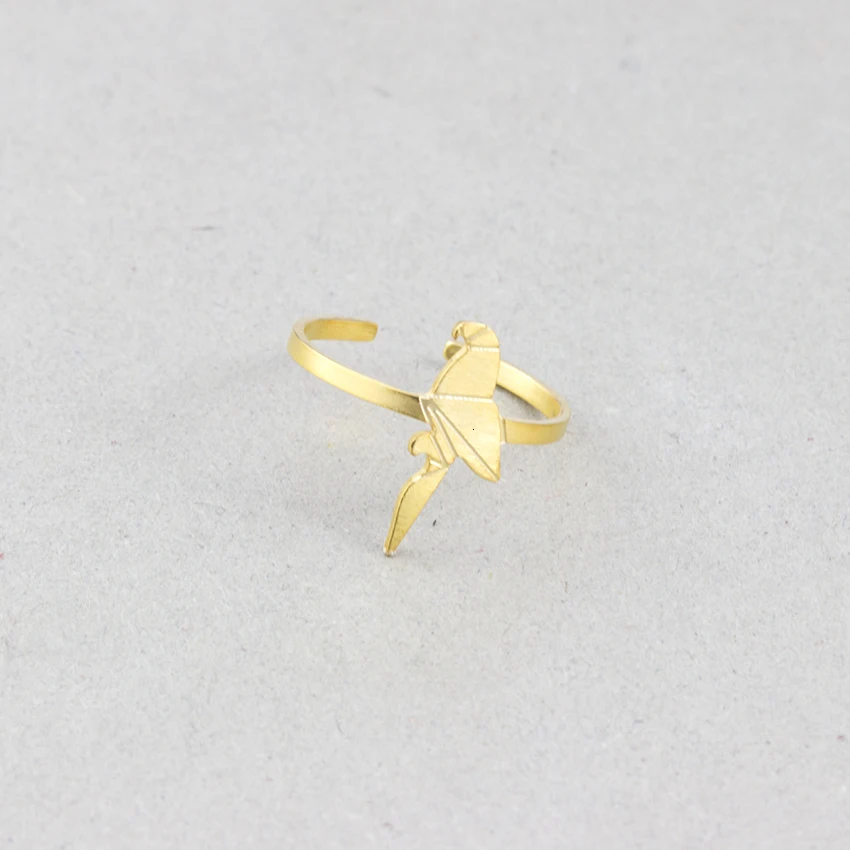 Новое поступление 316 Нержавеющая сталь Регулируемый Животных золотые украшения