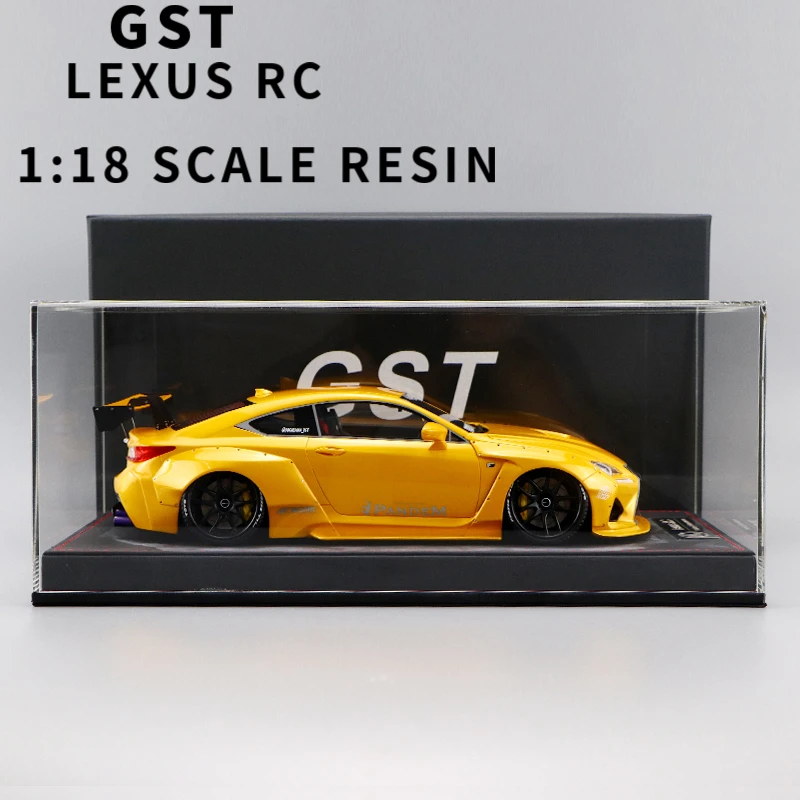 GST 1/18 Lexus RC JONSIBAL Дизайн Коллекционная полимерная модель автомобиля Limied 100