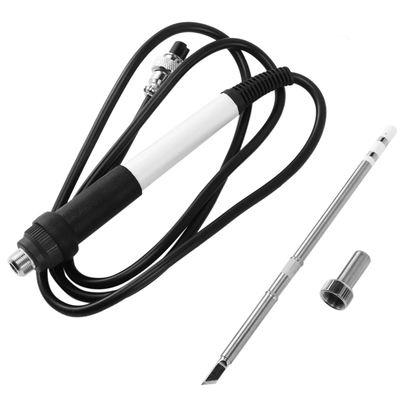 

QUECOO Soldering Handle Set,for T12 Soldering Station &T12-K Soldering Iron Tip(Soldering Handle and Soldering Iron Tip)