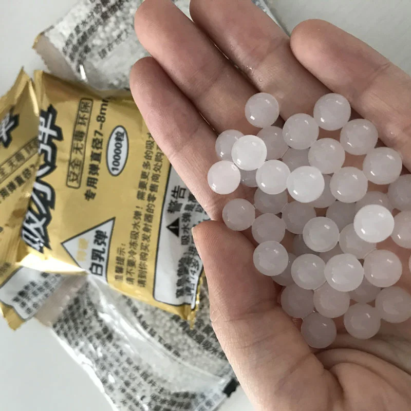 Игрушечный молочный твердый водяной пистолет 7-8 мм 10000 шт. 30000 50000 п90 винтовка