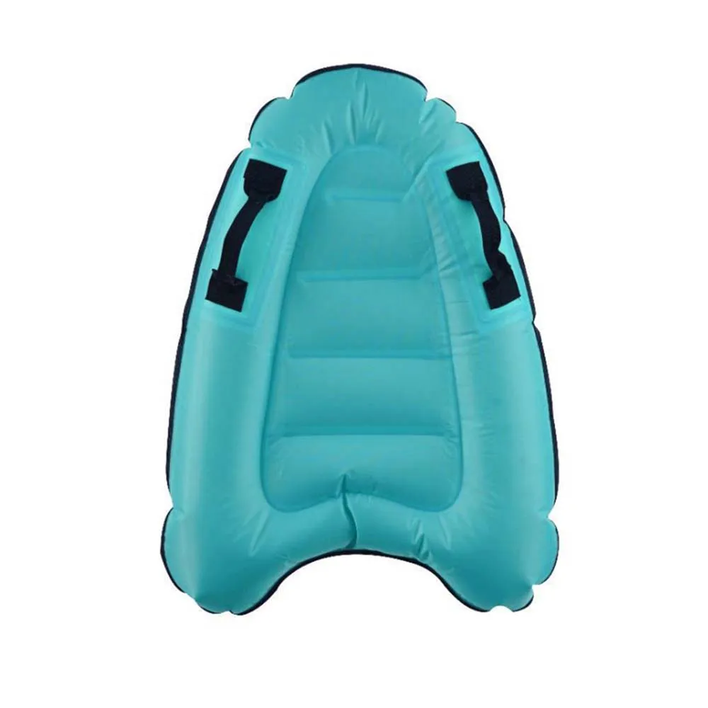 

Portable Body Board Inflatable Pool Float Surfboard With Handles Lightweight Soft Body Boards For Travel, Beach Surfing