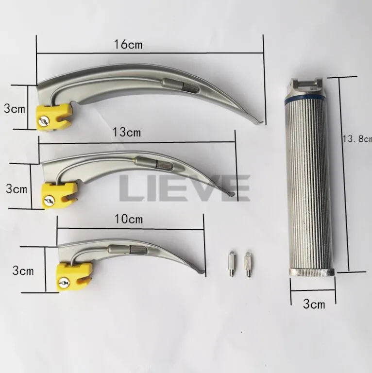 Ларингоскоп из нержавеющей стали для интубации зеркало горла анестезии взрослых