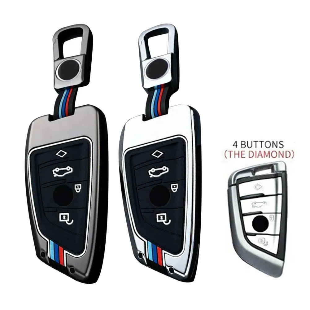 

Hot Sale Luminous Alloy Car Key Fob Case For BMW X1 X3 X4 X5 F15 X6 G11 F48 F39 520 Key Case Hard Shell