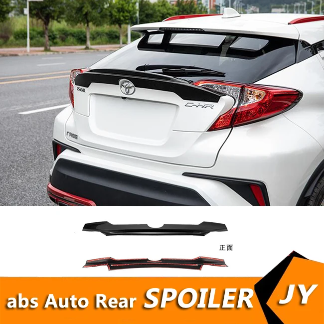 Для освещения спойлер на крышу 2018 2019 Toyota CHR DYTF из ABS материала заднее крыло