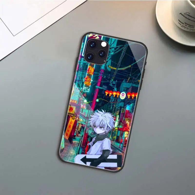Чехлы для iPhone 11 Pro Max SE 2020 X XS XR 8 7 6 6S Plus TPU черный чехол из закаленного