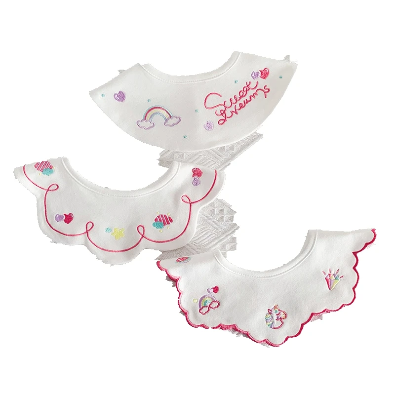 3 шт. хлопковые нагрудники для новорожденных | Детская одежда и обувь