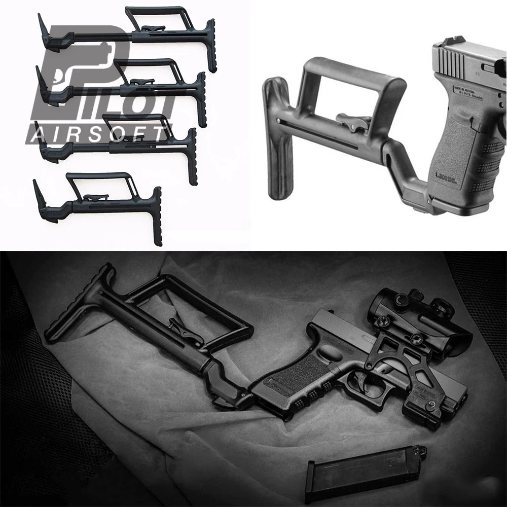 

Тактический адаптер PilotAirsoft G17 G18 G19, шарнирная рукоятка для карабина, кобура для военных игр