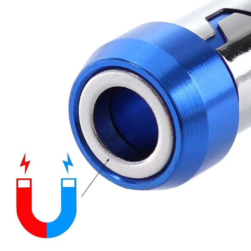 

Screwdriver Magnetic Ring 7mm Metal Card Bead Strong Magnetizer Screw for Electric Phillips Screwdriver Bits