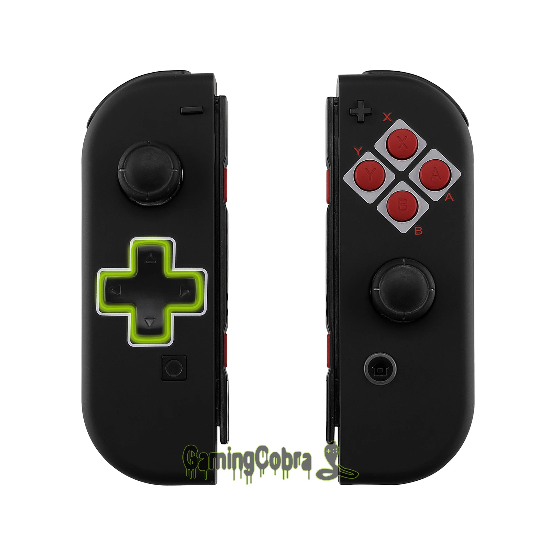 

eXtremeRate Classics NES Style Soft Touch Controller Housing (D-Pad Version) with Full Set Buttons for NS Switch & OLED JoyCon