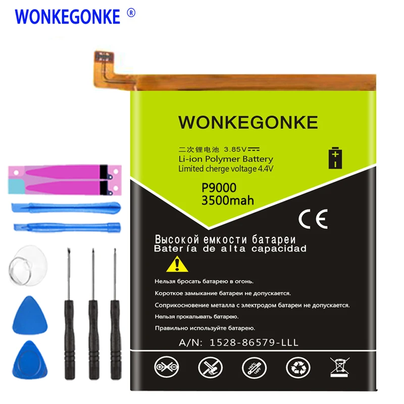 Аккумулятор WONKEGONKE для Elephone P9000 аккумулятор высокого качества с номером