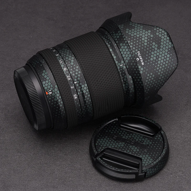 Защитная пленка для объектива Fuji XF18 F1.4 Fujifilm Fujinon XF18mmF1.4 R LM WR виниловая наклейка |