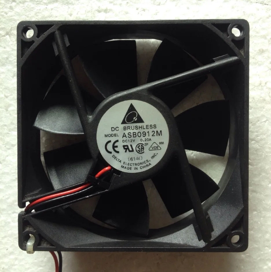 Ультра тихий блок питания для Delta 9 9025 12V 0.20A ASB0912M ПК чехол вентилятор|Кулеры и
