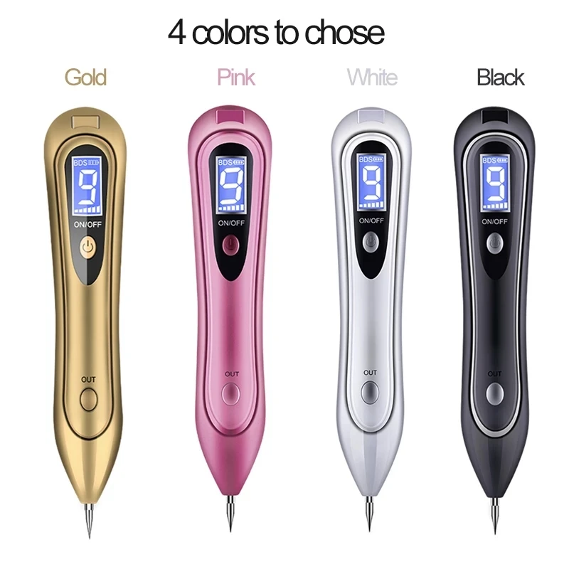Ручка плазменная 9 уровней с ЖК-дисплеем для удаления темных точек устройство