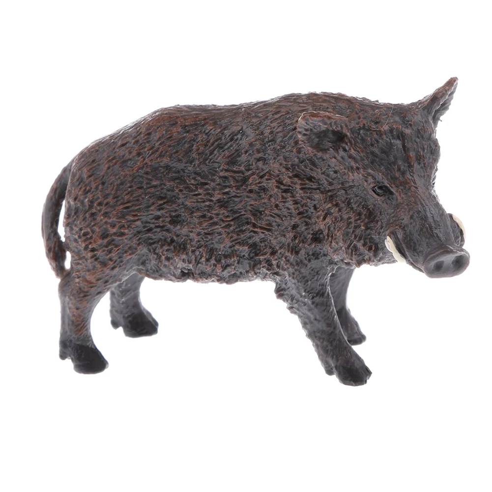 

2.8inch Animal Model Toy Wild Life Wild Boar Toys Figurine PVC Action Figures Wild Boars 14783 Model For Home Decoration