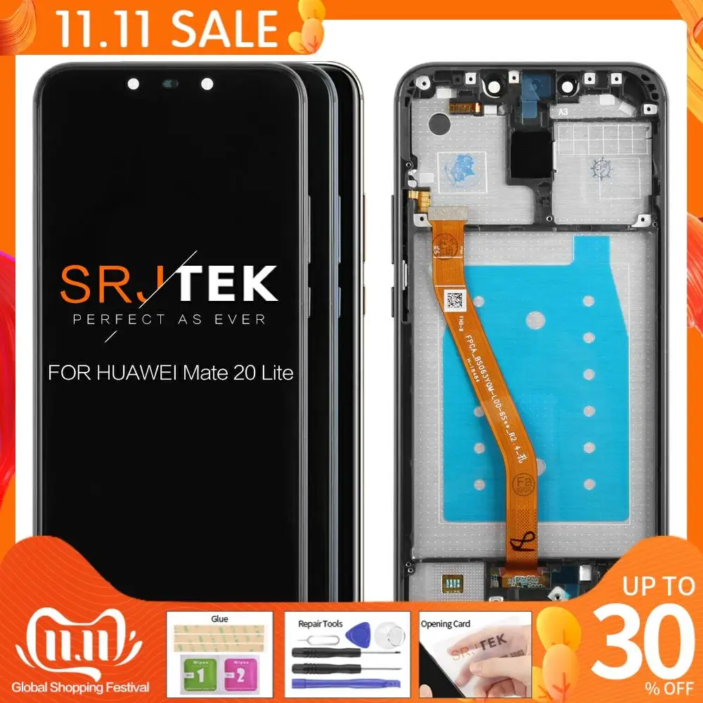 6 3 &quotОригинальный ЖК дисплей для Huawei Mate 20 Lite сенсорный экран Замена Maimang 7 SNE
