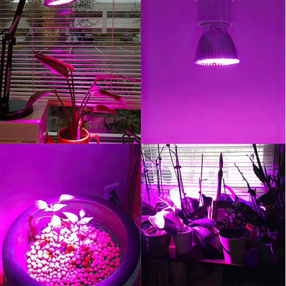 

New Full Spectrum LED Grow Light E27 Plants Grow Lamp Bulb for Indoor Greenhouse Hydroponics Flowers Plants 18W 28W