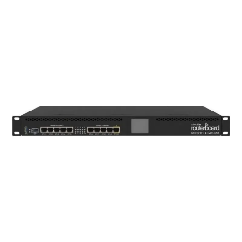 Маршрутизатор MikroTik RB3011UiAS RM|Комбинация модем-роутер| |
